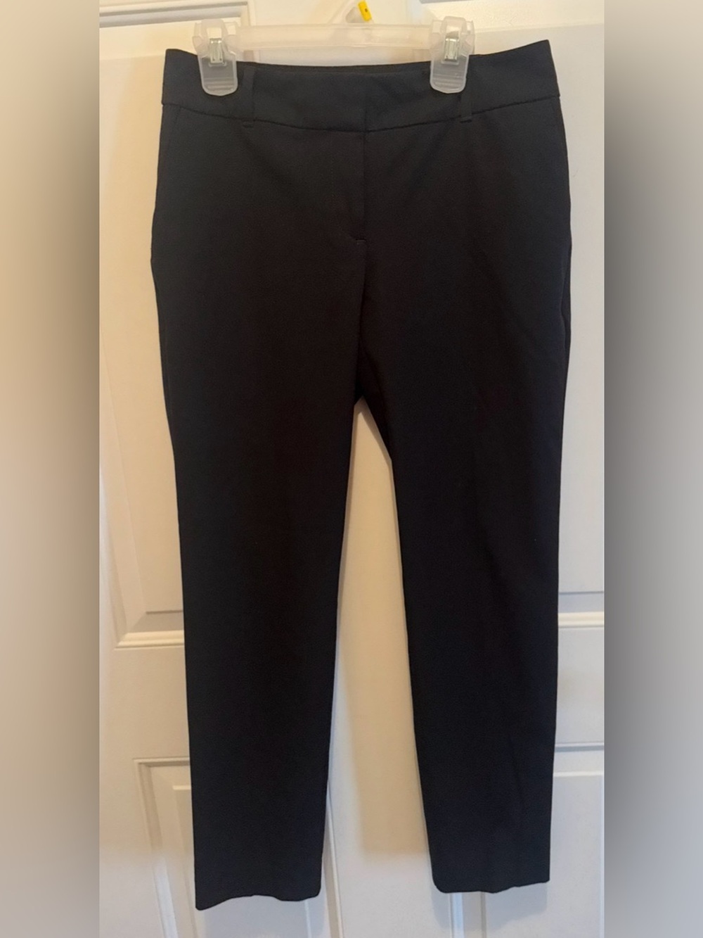 Ann Taylor Black Skinny Ponte Pants